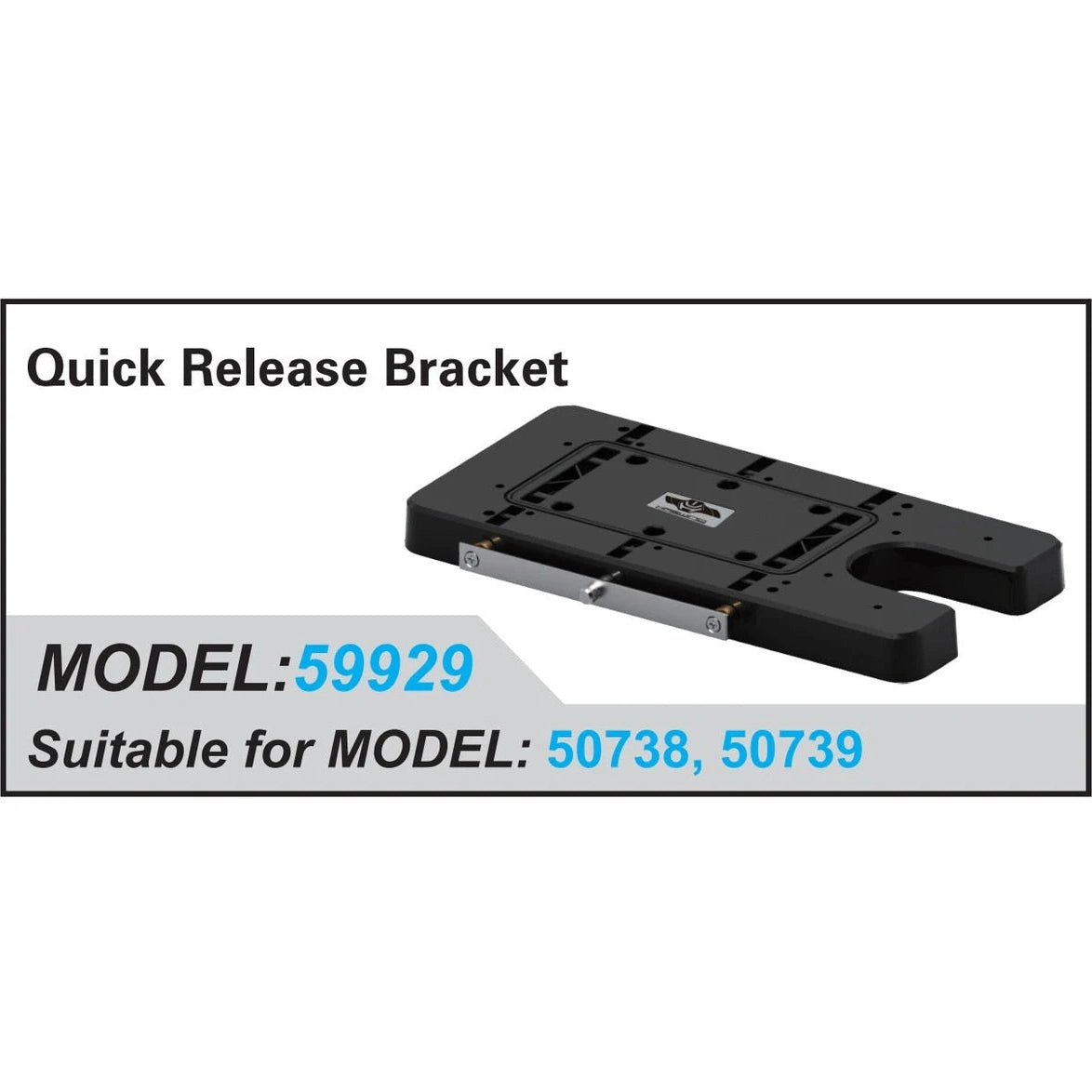 Haswing Quick Release Bracket For Model: 50738, 50739 Cayman B 80lbs & 120lbs only - Boatyard Malaysia