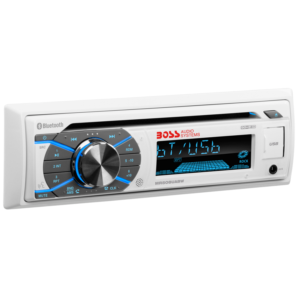 Boss Audio MR508UABW Single-din Bluetooth/cd/usb/sd/mp3/wma/ - Boatyard Malaysia