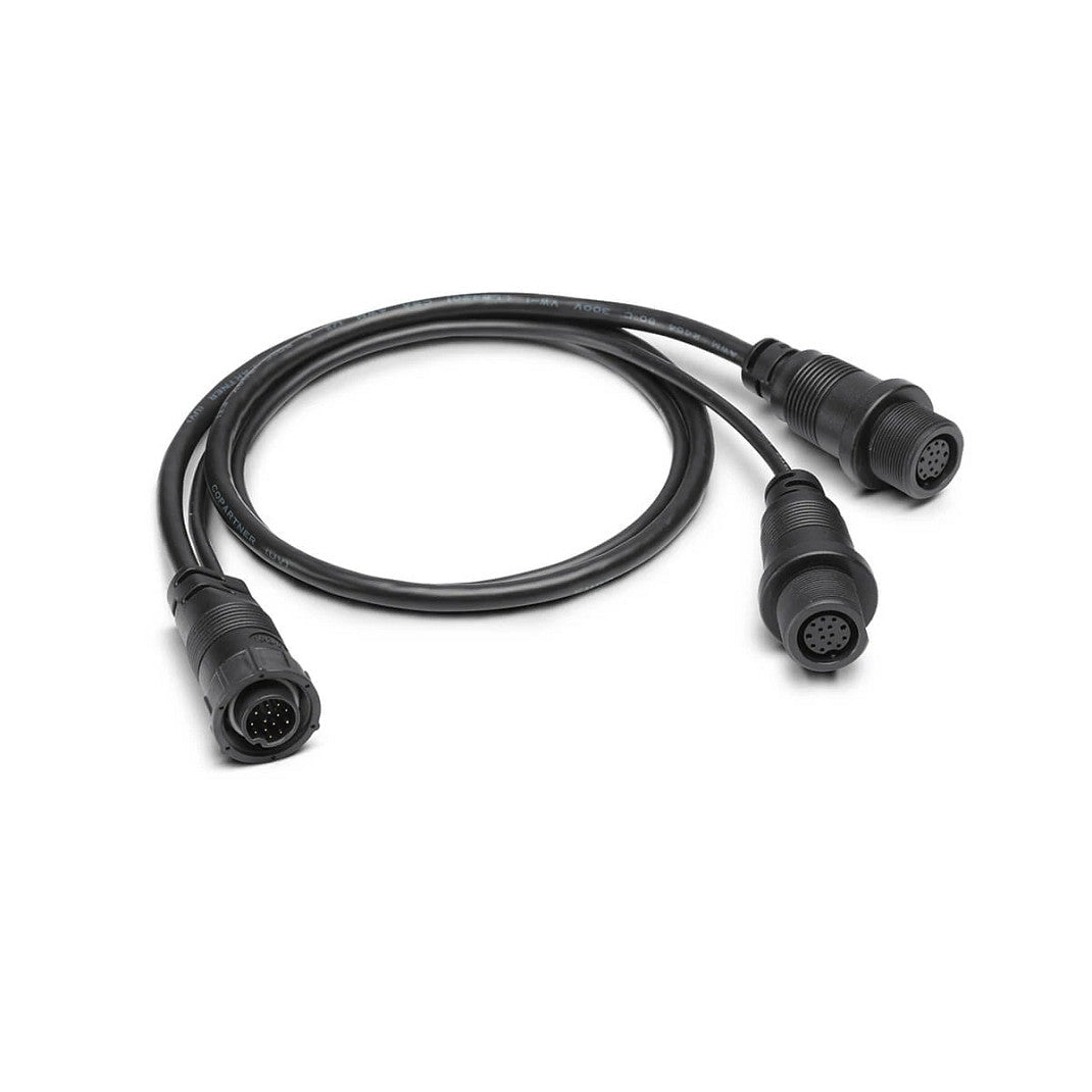 Humminbird 14 M ID SILR Y - SOLIX / APEX Side Imaging Left-Right Splitter Cable - Boatyard Malaysia