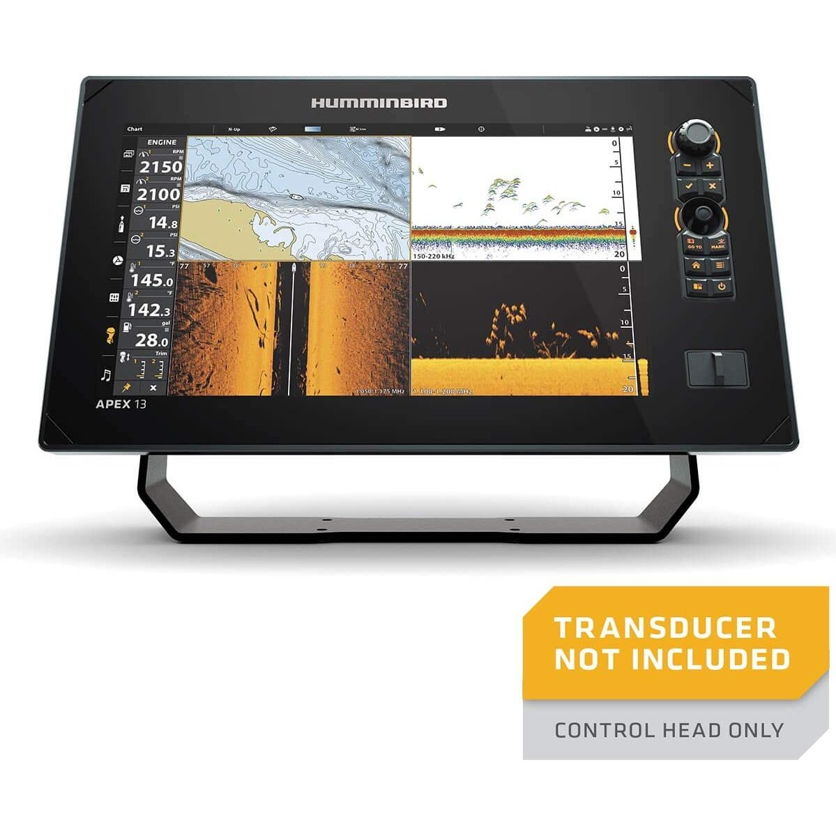 Humminbird APEX 13 MEGA SI+ Chartplotter - Boatyard Malaysia