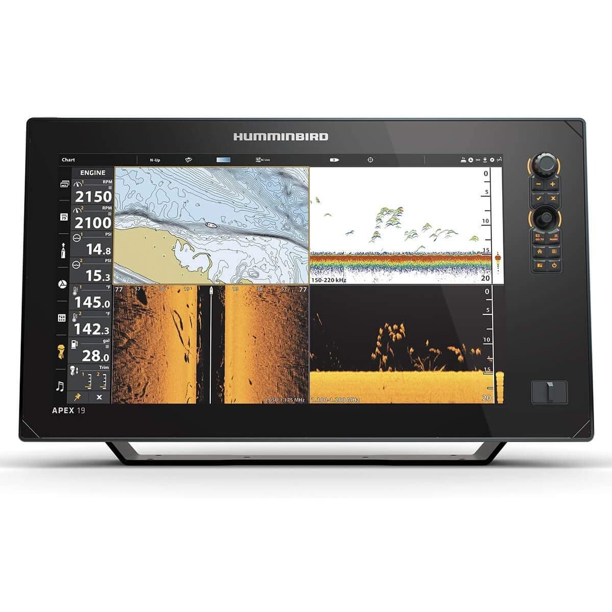 Humminbird APEX 19 MEGA SI+ CHARTPLOTTER CHO - Boatyard Malaysia