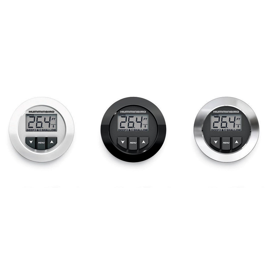 Humminbird HDR 650 Black White And Chrome Bezels - Boatyard Malaysia