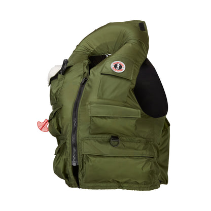 Mustang Manual Inflatable Fisherman'S Vest XL Olive