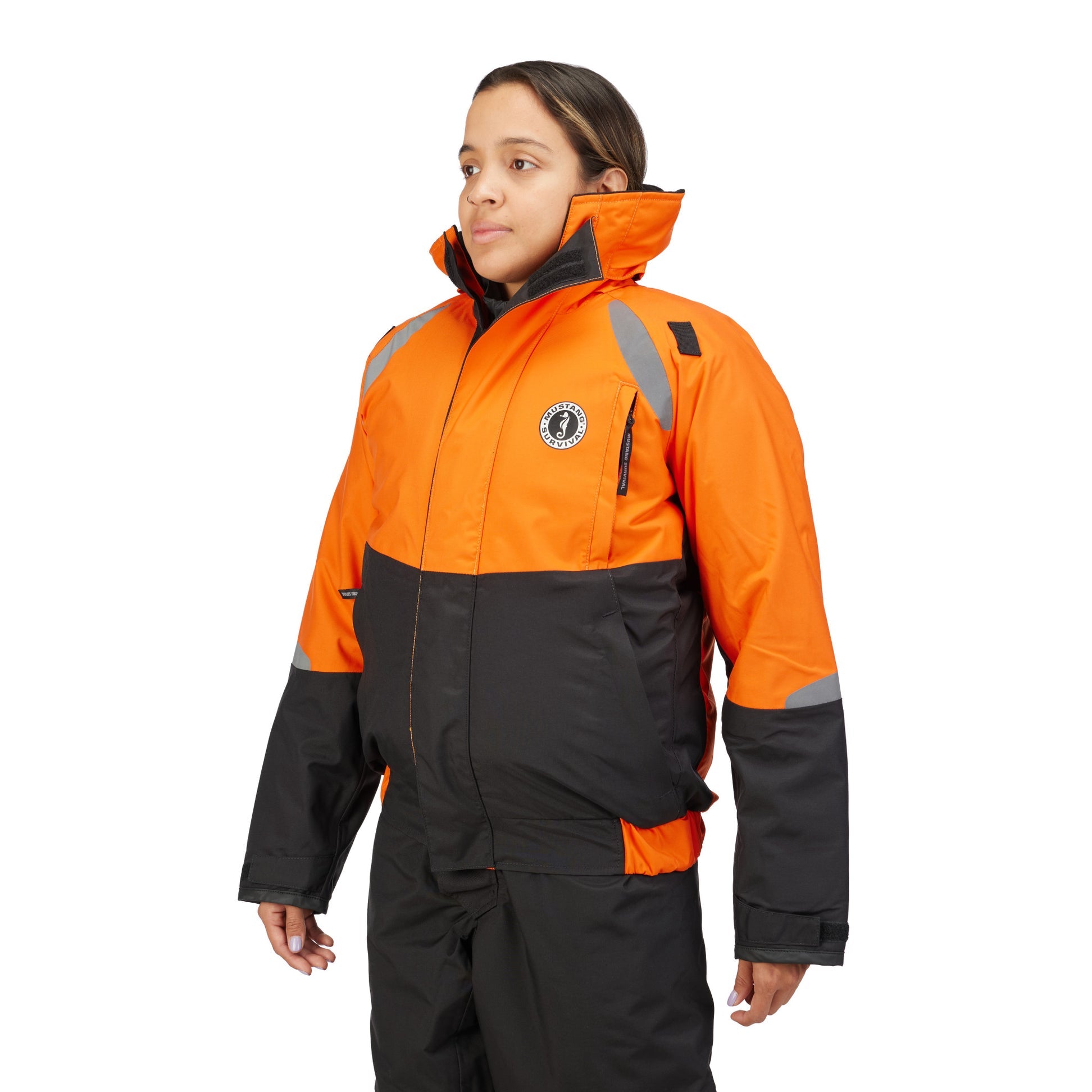 Mustang Survival Mustang Catalyst Flotation Jacket XL Orange-Black - Boatyard Malaysia