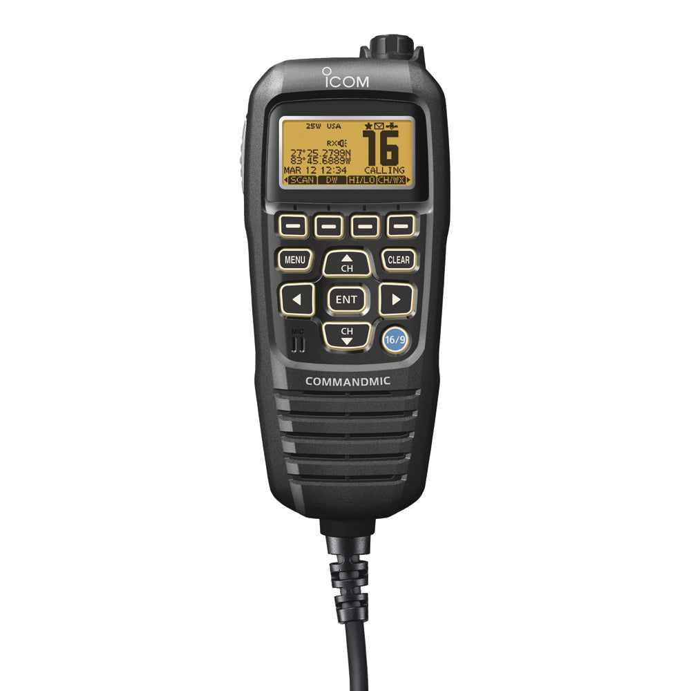 ICOM ICOM COMMANDMIC IV Black HM195 - Boatyard Malaysia
