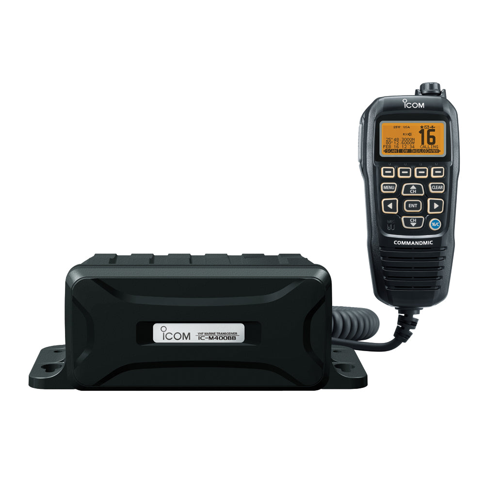 ICOM M400BB Black Box VHF With Black Command Mic boatyardmalaysia