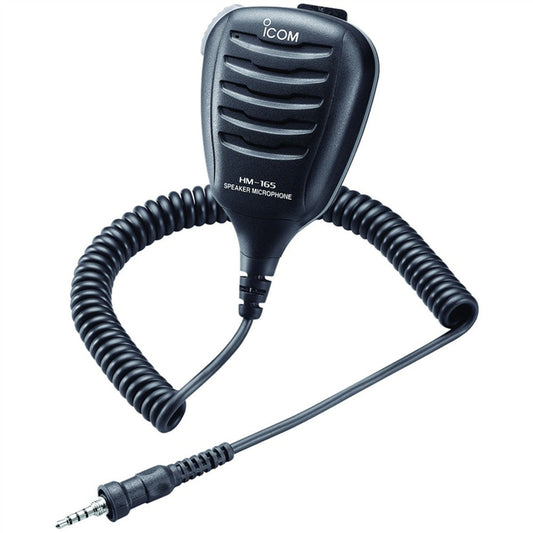 ICOM Speaker Microphone With Alligator Clip Waterproof boatyardmalaysia