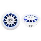 Boss Audio MRGB65 Coaxial Marine Speakers with RGB LED - Boatyard Malaysia