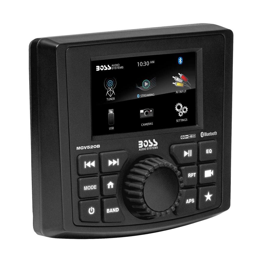 Boss Audio MGV520B Marine Stereo Head Unit - Am/fm/BT/USB - Boatyard Malaysia