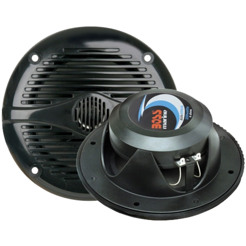 Boss Audio MR60B Black 6.5" Speakers pair - Boatyard Malaysia