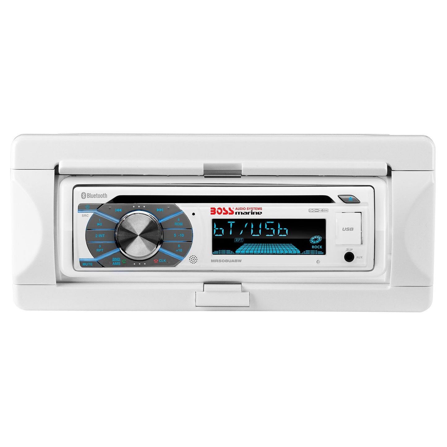 Boss Audio Universal Marine Radio Cover White