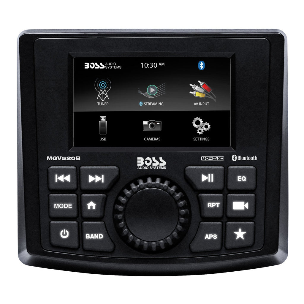 Boss Audio MGV520B Marine Stereo Head Unit - Am/fm/BT/USB - Boatyard Malaysia