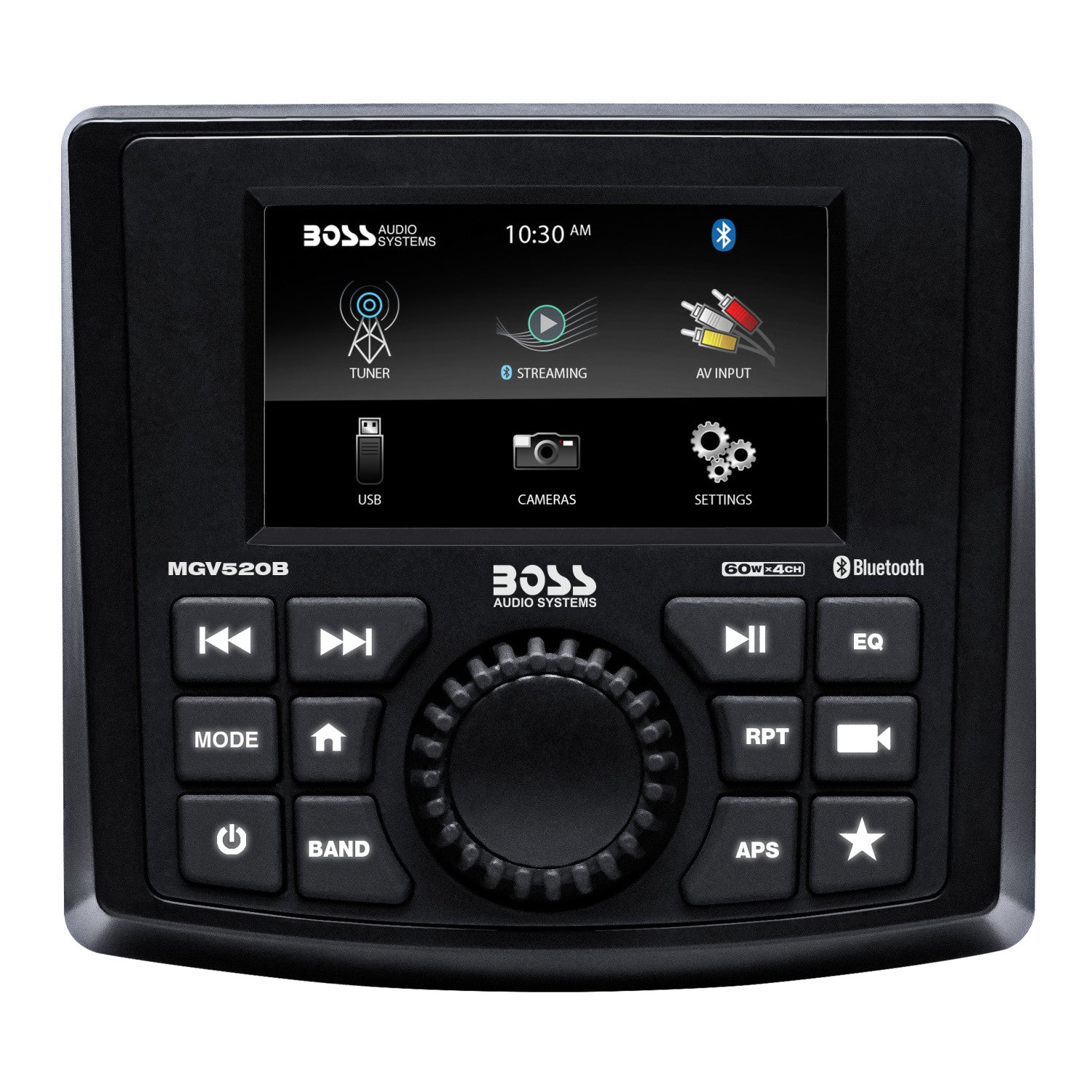 Boss Audio MGV520B Marine Stereo Head Unit - Am/fm/BT/USB - Boatyard Malaysia
