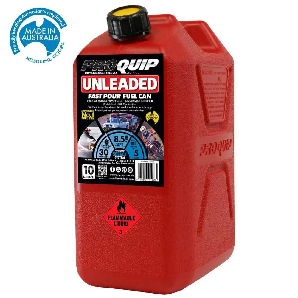 ProQuip Plastic Fast Pour Fuel Can - Boatyard Malaysia