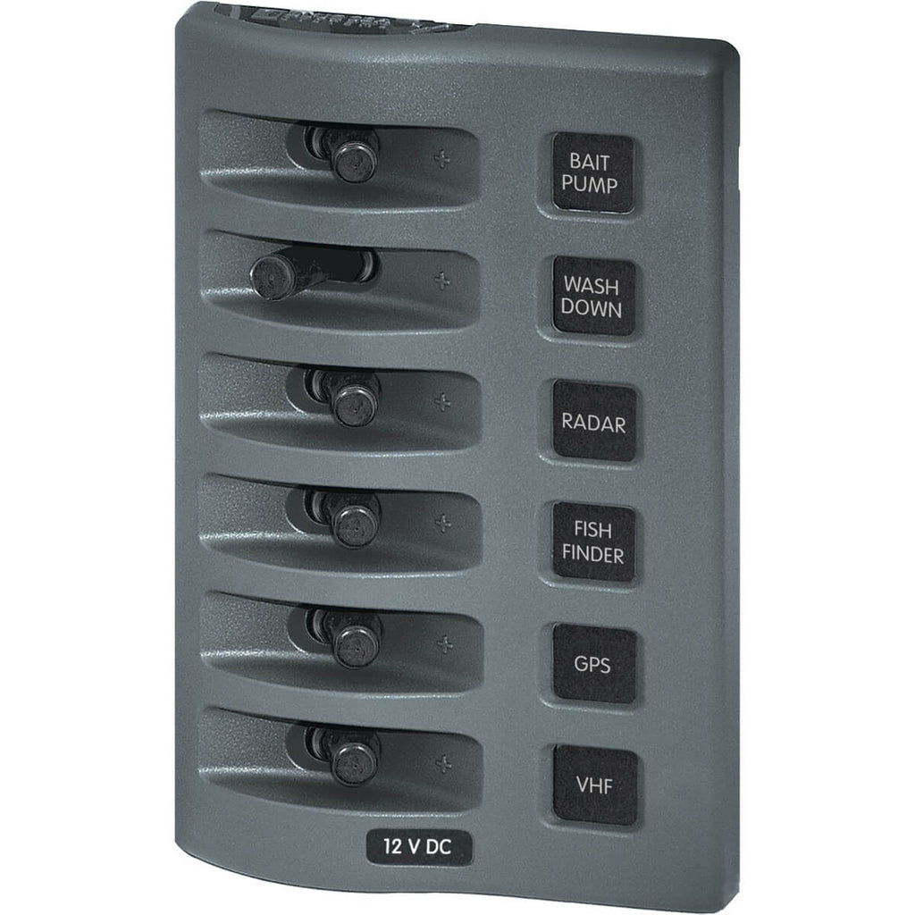 WeatherDeck® 12V DC Waterproof Switch Panel boatyardmalaysia