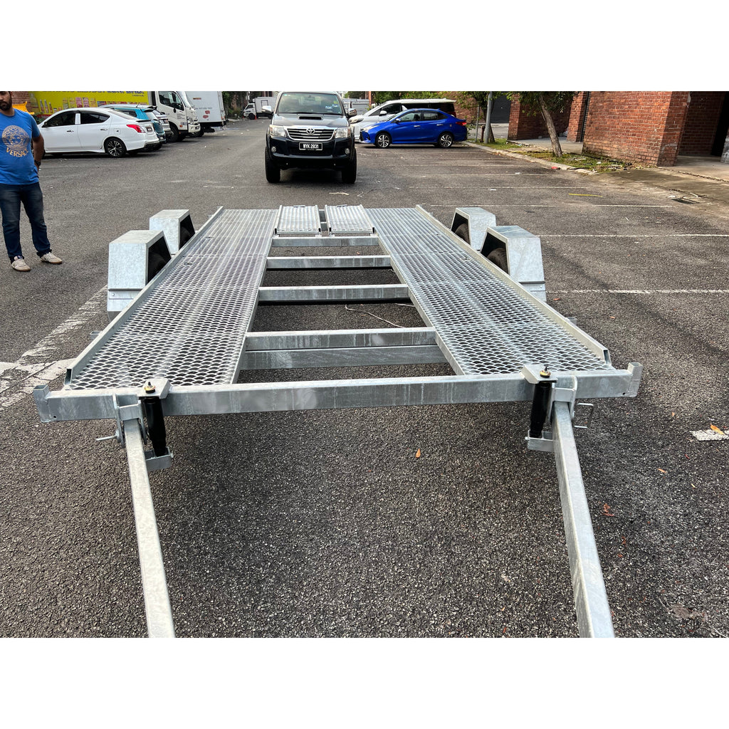 TMC Tilt Floor Trailer 2.0 version - Boatyard Malaysia