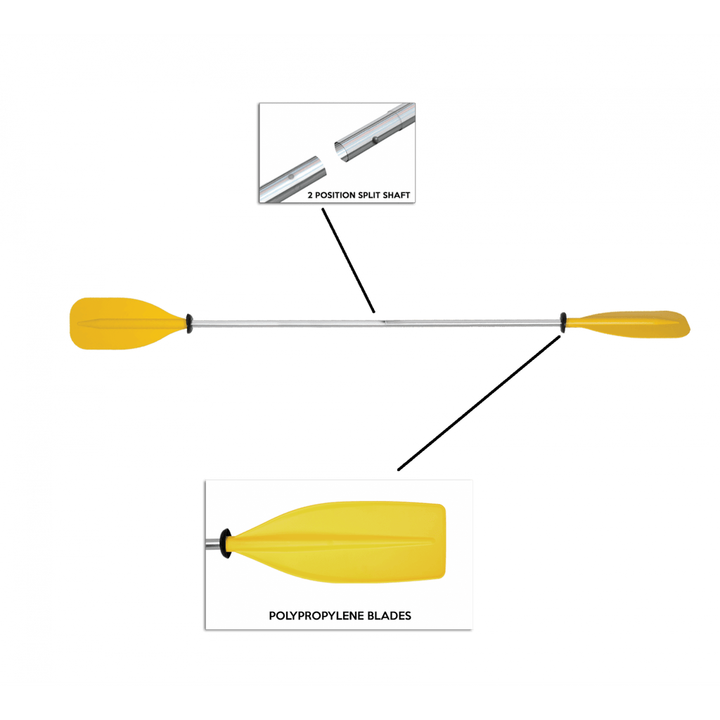 Oceansouth Economy Kids Kayak Paddle Split Shaft - Boatyard Malaysia