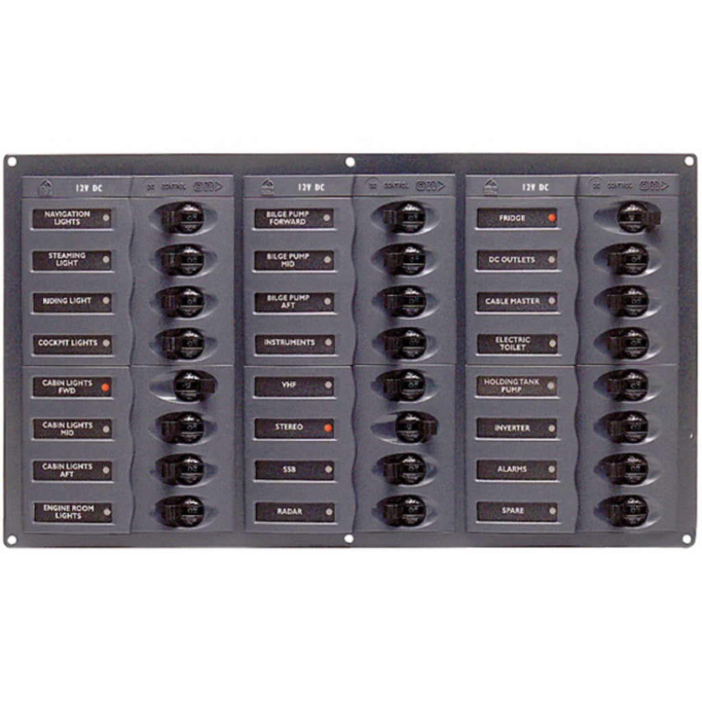 BEP Marine DC Circuit Breaker Panels—No Meters - Boatyard Malaysia