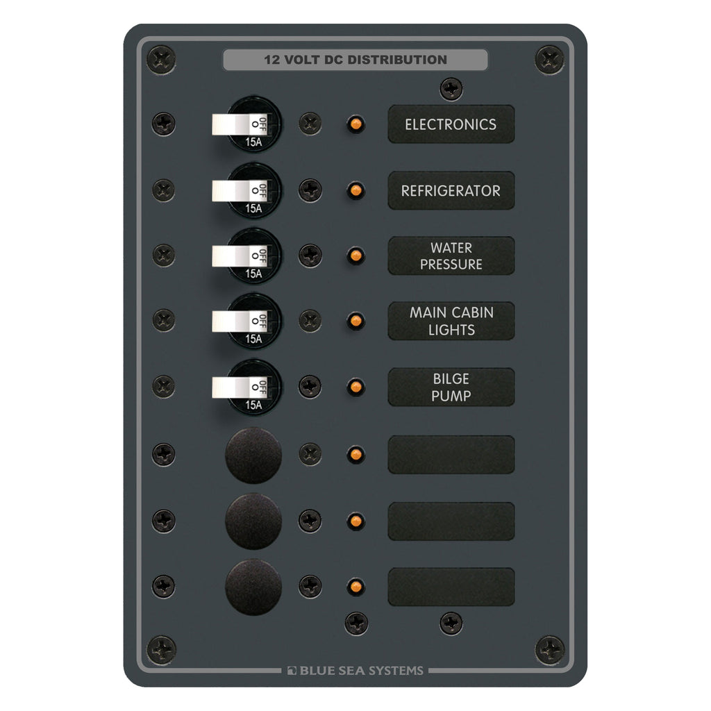 Blue Sea System Traditional Metal Panel - Boatyard Malaysia