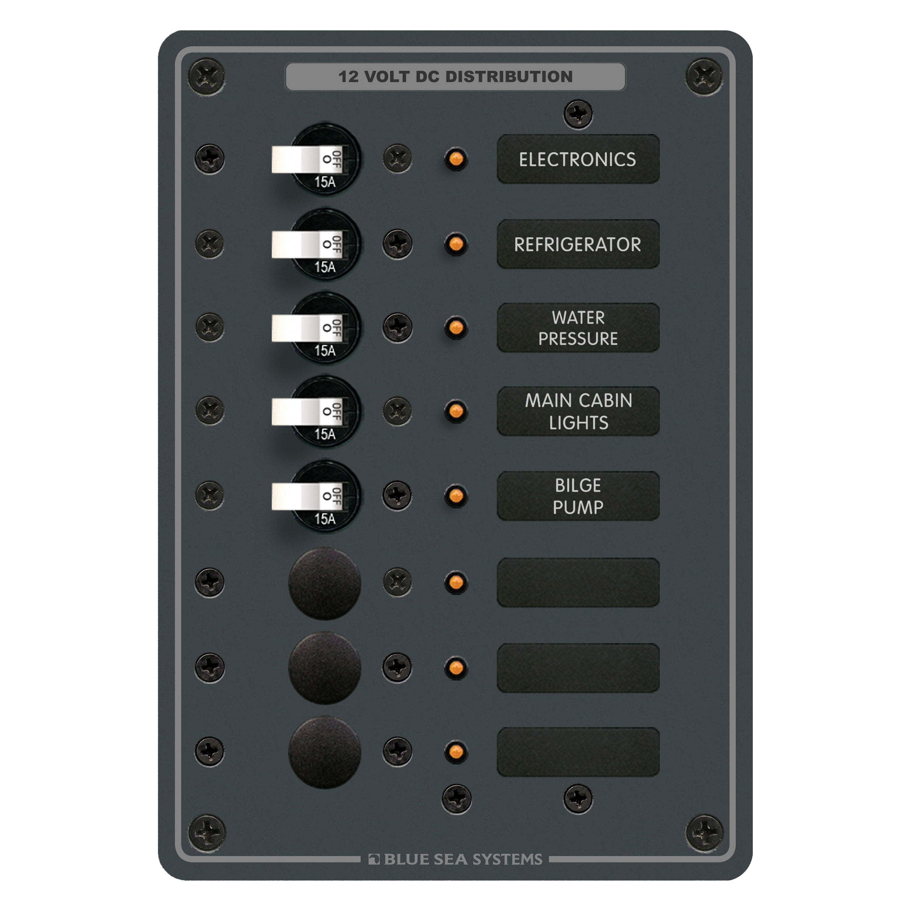 Blue Sea System Traditional Metal Panel - Boatyard Malaysia