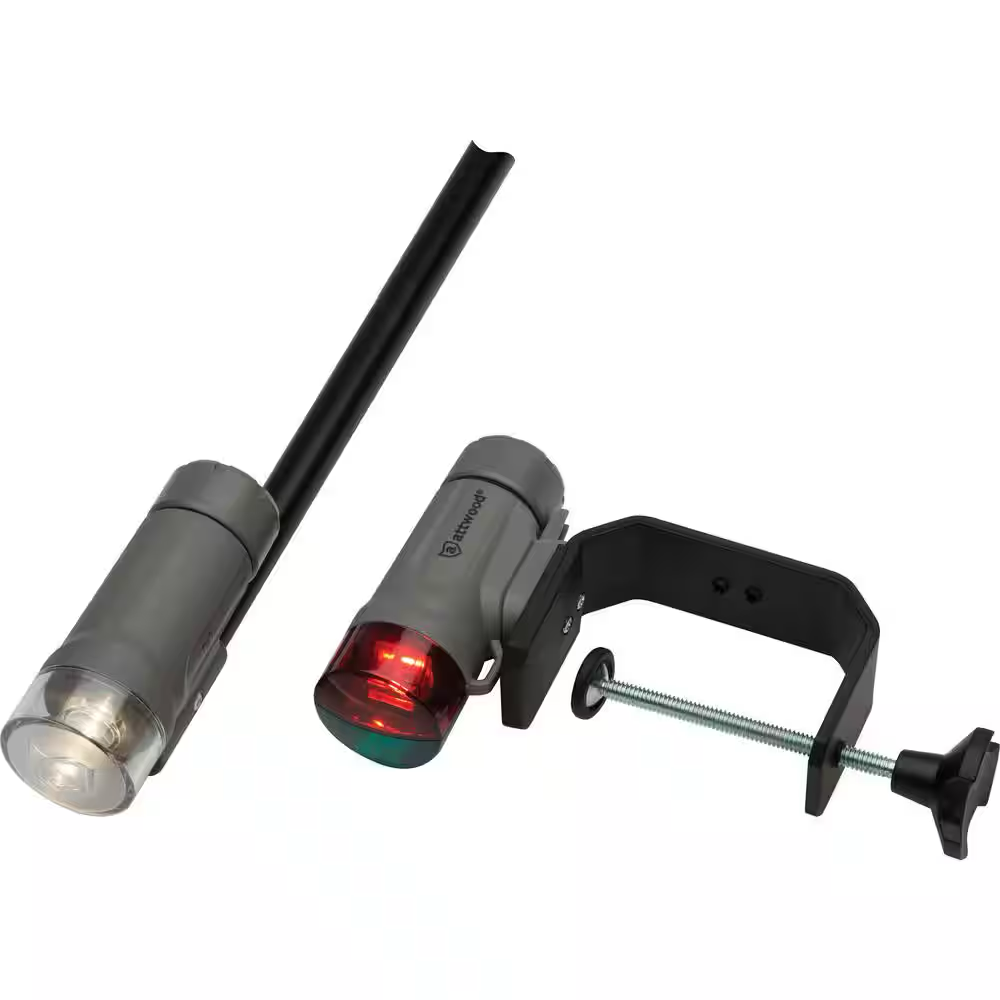 Attwood Clamp-On LED Portable Navigation Light Kit - Boatyard Malaysia