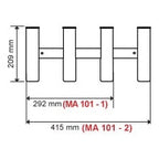 Oceansouth Rod Racks Stainless Steel - Boatyard Malaysia
