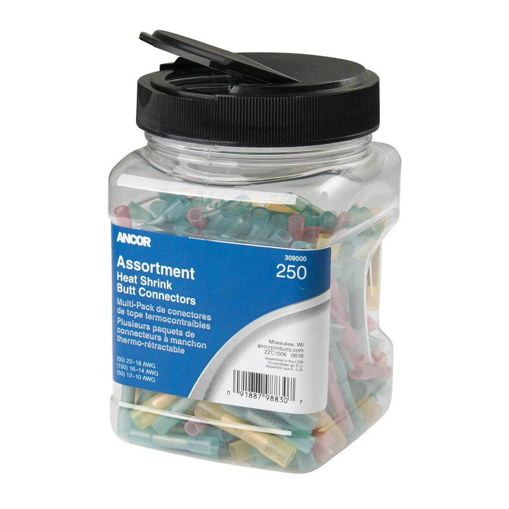 Ancor Heat Shrink Butt Connector Multi Pack - Boatyard Malaysia