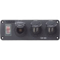 Blue Sea System Water-Resistant Accessory Panel - Boatyard Malaysia