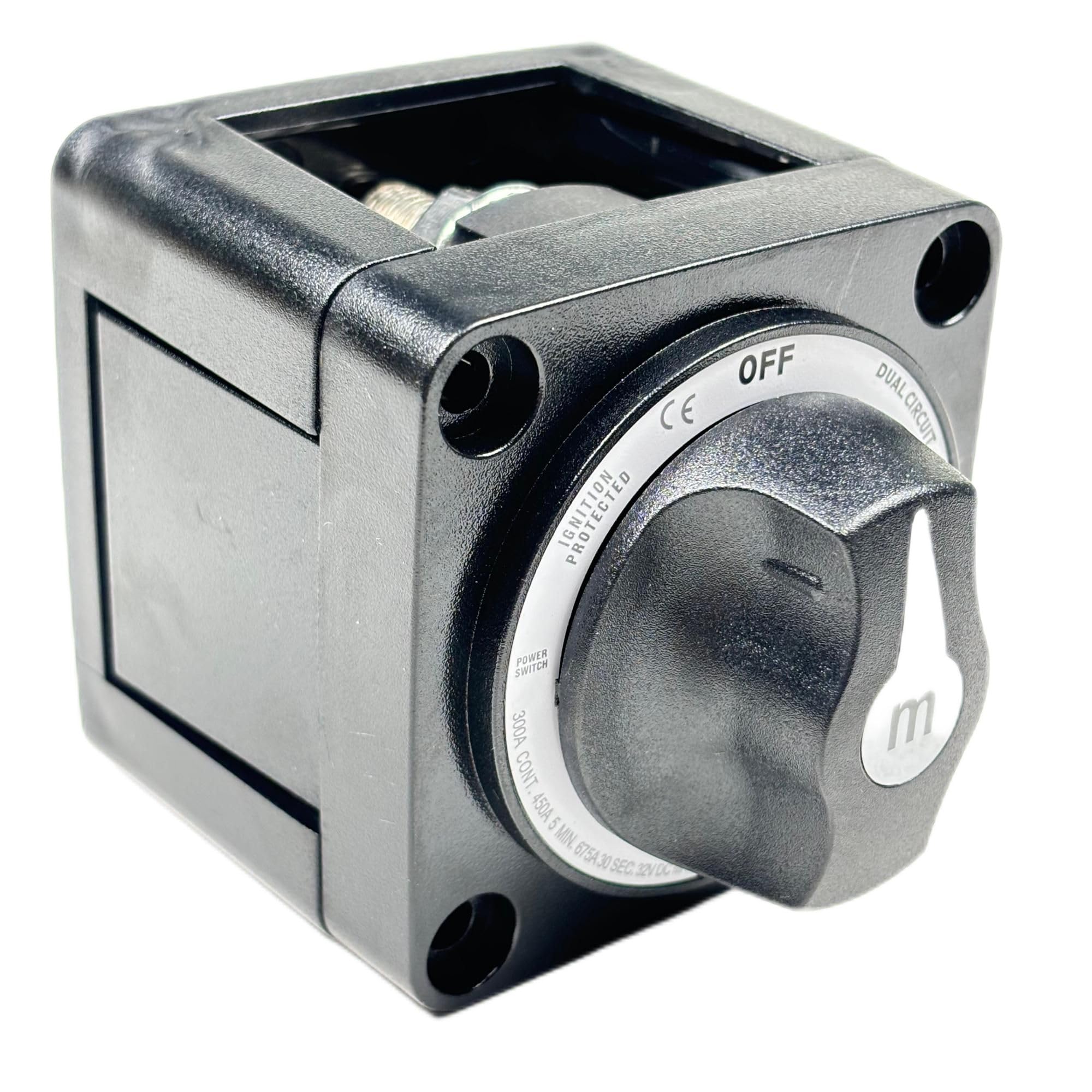 m-Series Mini Dual Circuit Battery Switch boatyardmalaysia