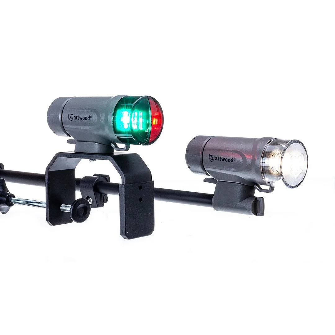 Attwood Clamp-On LED Portable Navigation Light Kit - Boatyard Malaysia