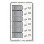 Blue Sea System Contura Water Resistant 12V DC Circuit Breaker Panel - Boatyard Malaysia