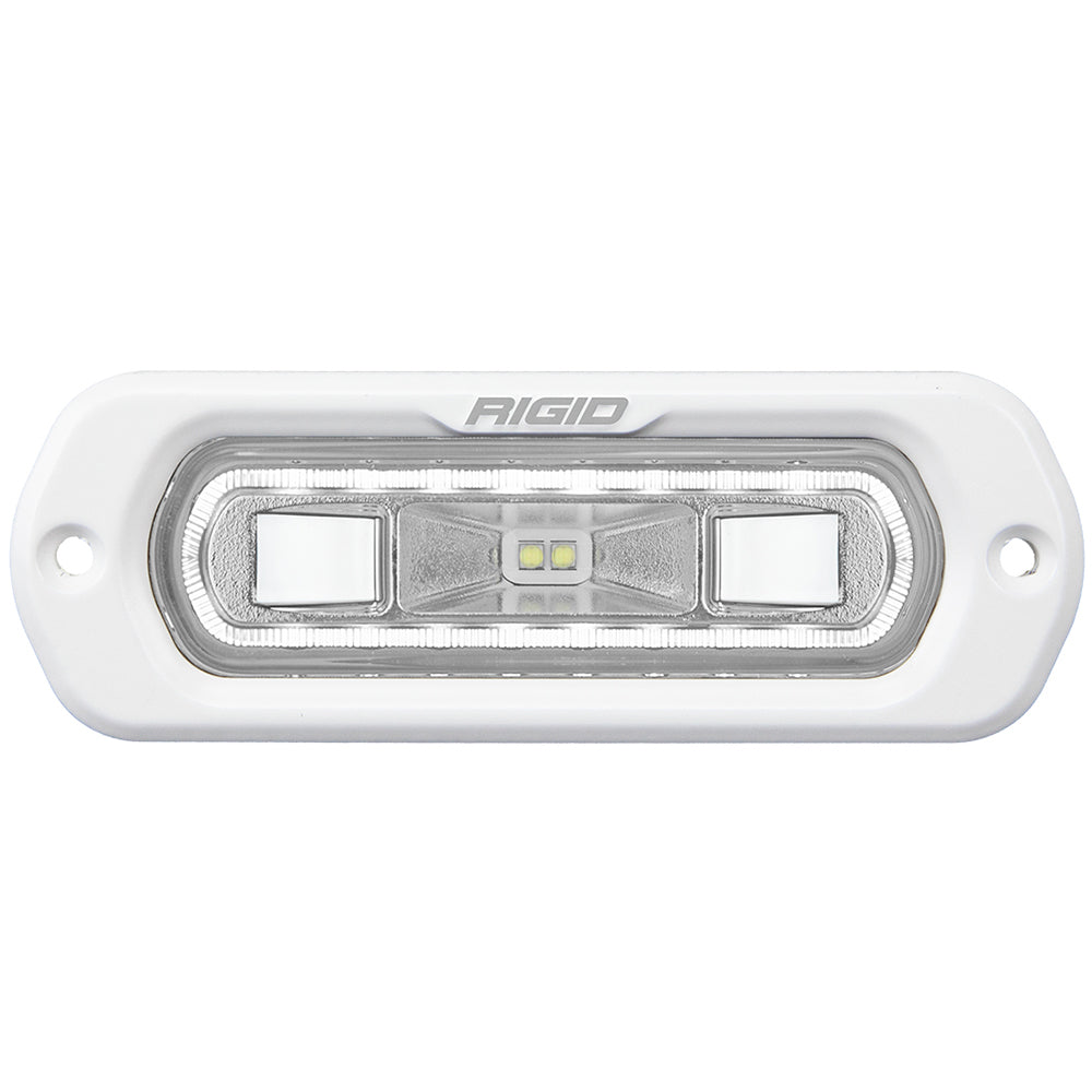 Rigid Industries SR-L Series Marine Spreader Pod Flush Mount Light White Halo - Boatyard Malaysia