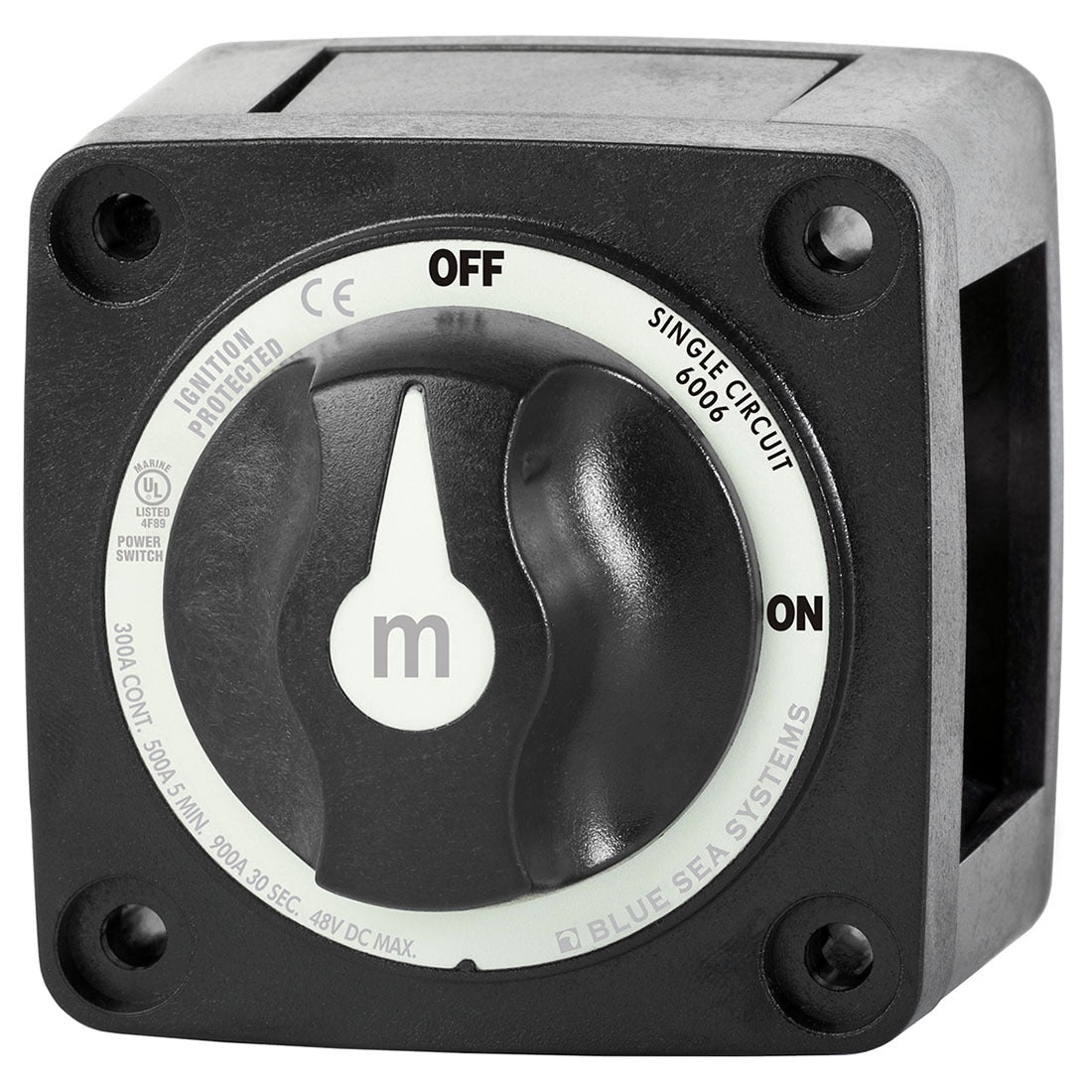 m-Series Mini On-Off Battery Switch with Key boatyardmalaysia