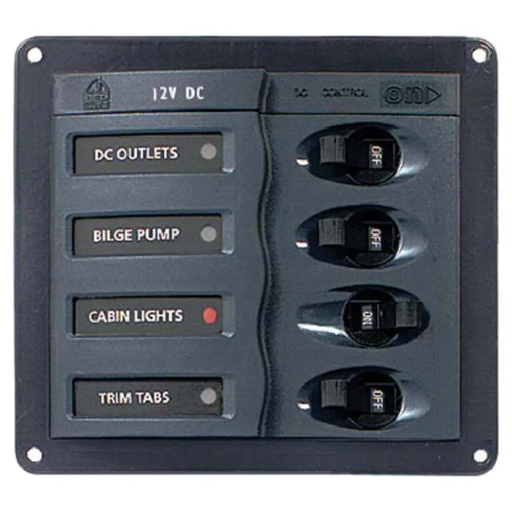 BEP Marine DC Circuit Breaker Panels—No Meters - Boatyard Malaysia