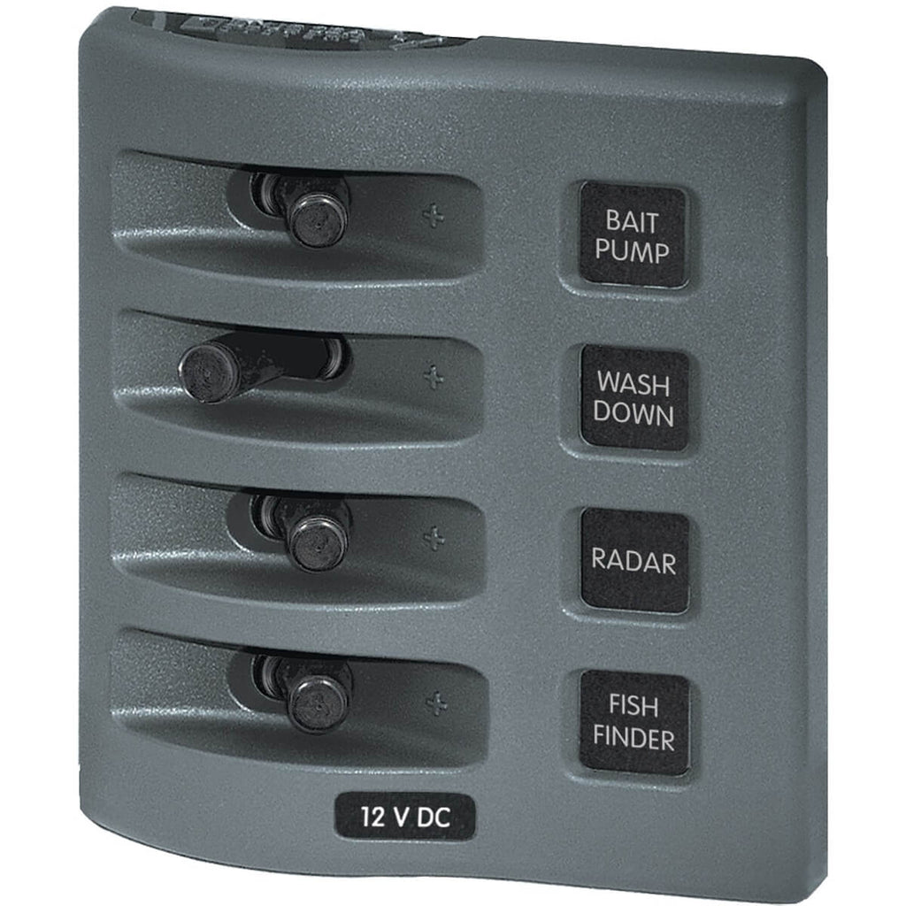 WeatherDeck® 12V DC Waterproof Switch Panel boatyardmalaysia
