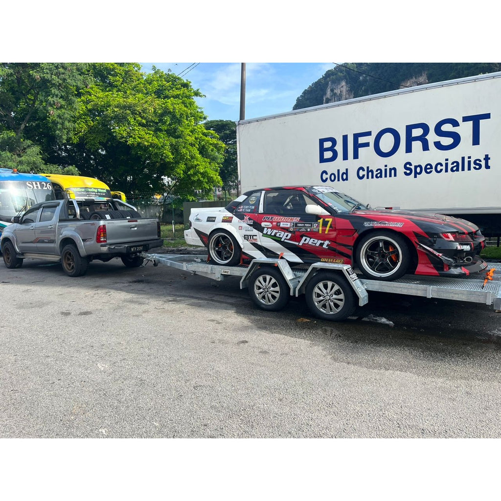 TMC Tilt Floor Trailer 2.0 version - Boatyard Malaysia