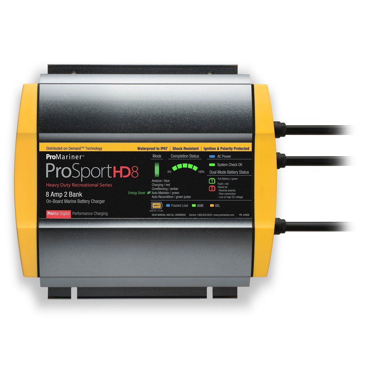 Promariner ProSportHD 8, 8 Amps, 2 Bank - Boatyard Malaysia