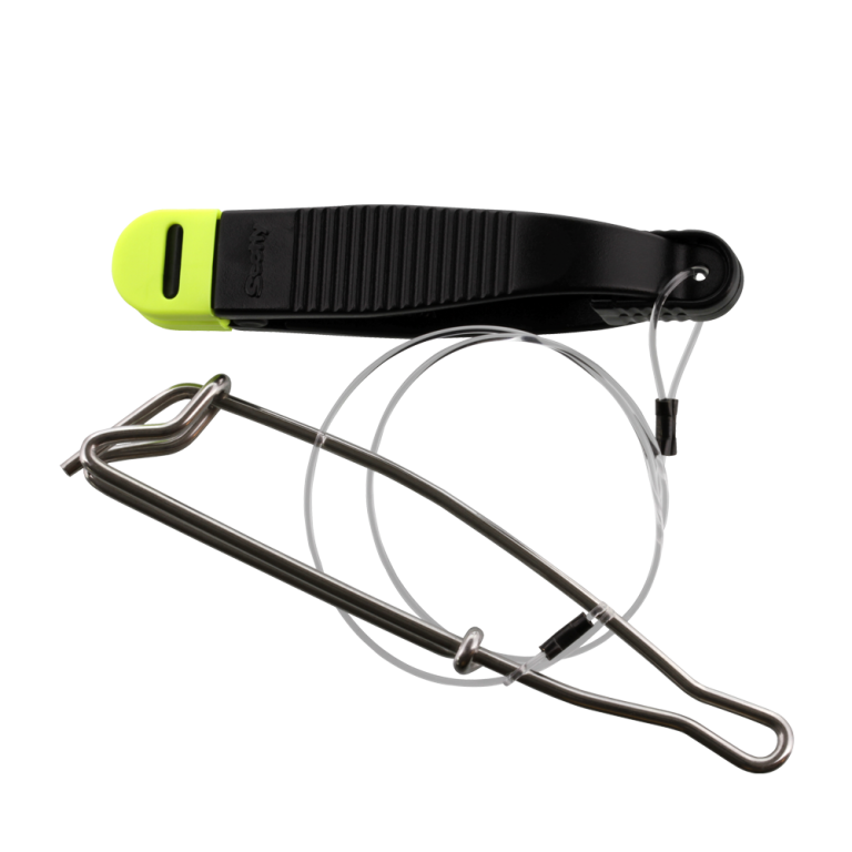 Scotty Power Grip Plus with Stacking Self-Locating Snap and Leader - Boatyard Malaysia