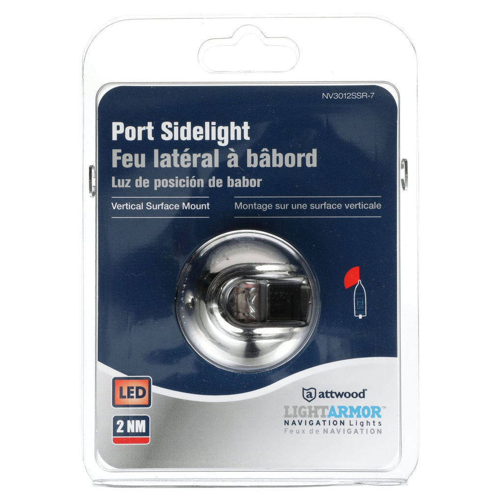 Attwood LightArmor ® LED Vertical Mount Navigation Lights: 2-Mile - Boatyard Malaysia