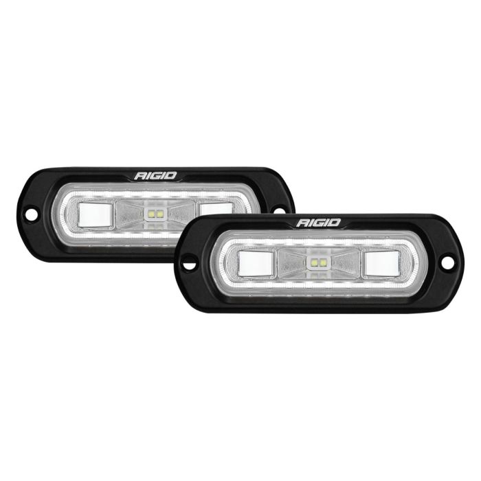 Rigid Industries SR-L Series Off-Road Spreader White Halo | Pair - Boatyard Malaysia