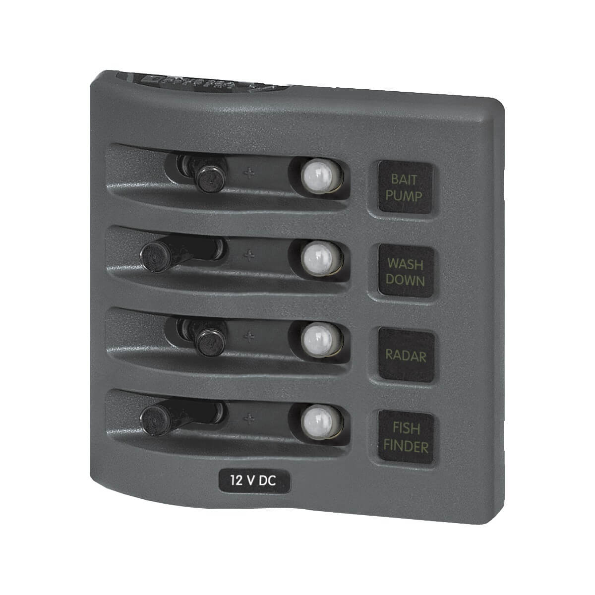 WeatherDeck® 12V DC Waterproof Circuit Breaker Panel boatyardmalaysia