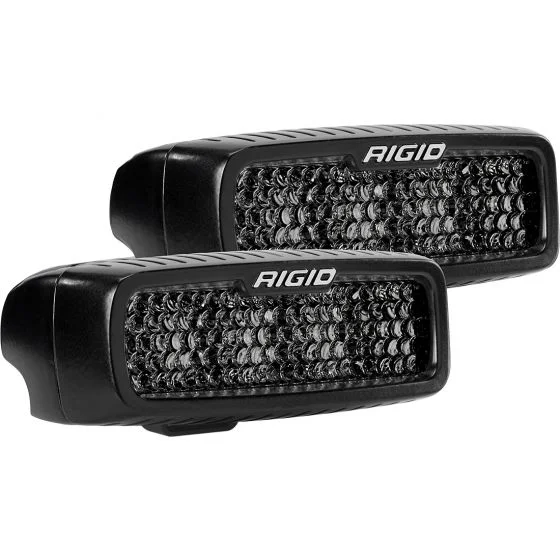 Rigid Industries SR-Q Series Pro Spot Diffused Midnight Surface Mount - Boatyard Malaysia