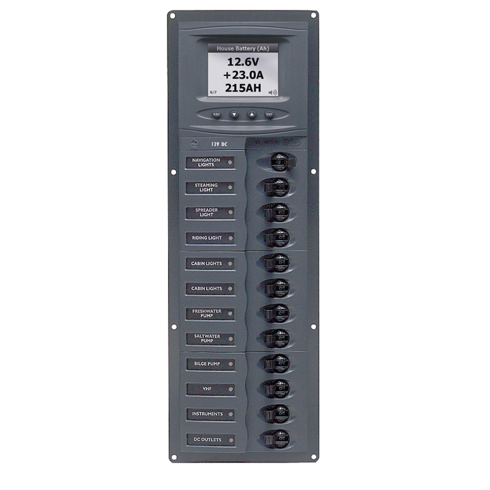 BEP Marine DC Circuit Breaker Panels—With Digital/Analog Monitoring - Boatyard Malaysia