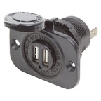 Blue Sea System 12/24V Dual USB 2.1A Charger - Boatyard Malaysia