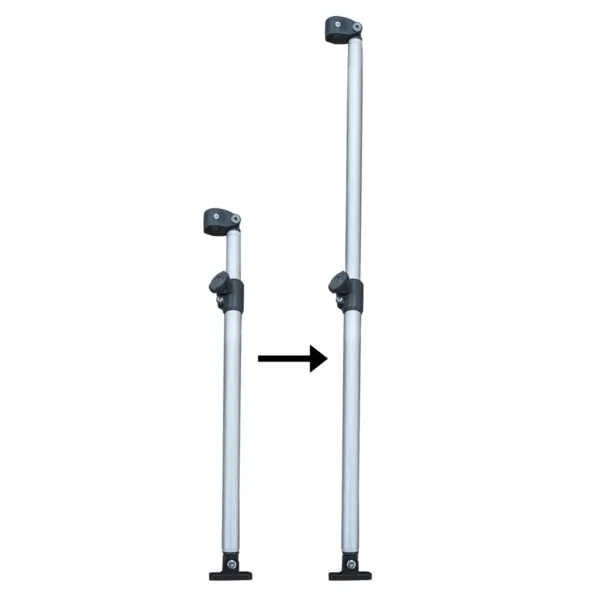 Oceansouth 700 - 1250mm Length Telescopic Bimini Top Support Poles Aluminium - Boatyard Malaysia