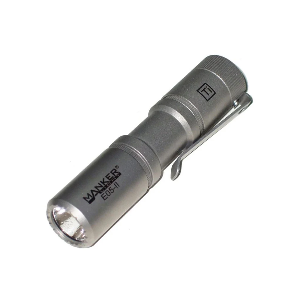 E05 II TI Titanium Sandblasted Flashlight boatyardmalaysia