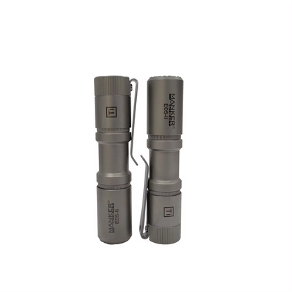 E05 II TI Titanium Sandblasted Flashlight boatyardmalaysia