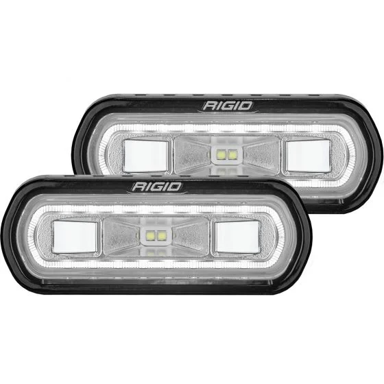 Rigid Industries SR-L Series Off-Road Spreader Pod White Halo | Pair - Boatyard Malaysia