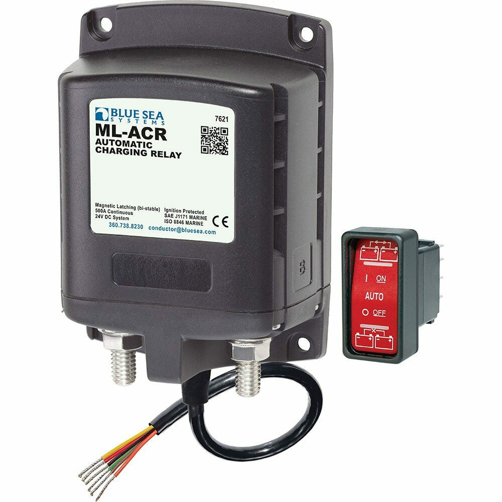 Blue Sea System ML-ACR Automatic Charging Relay - Boatyard Malaysia
