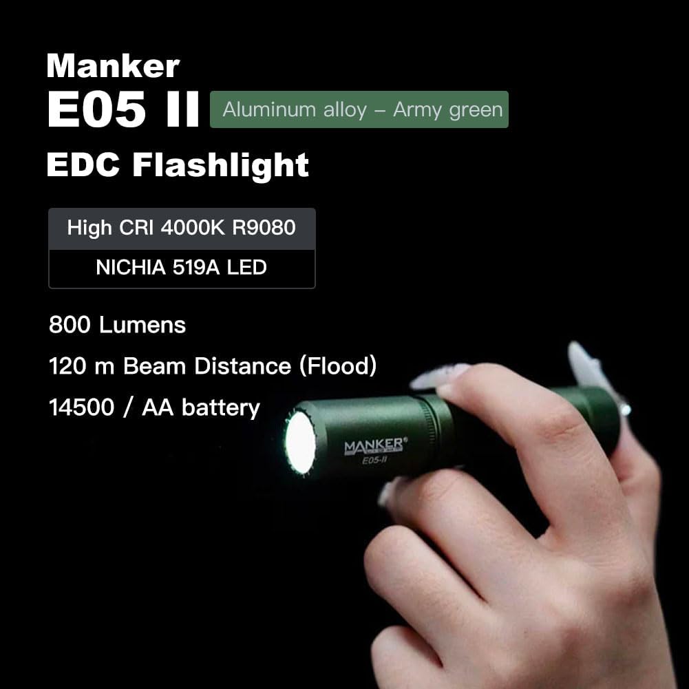 E05 II EDC Rechargeable Flashlight boatyardmalaysia